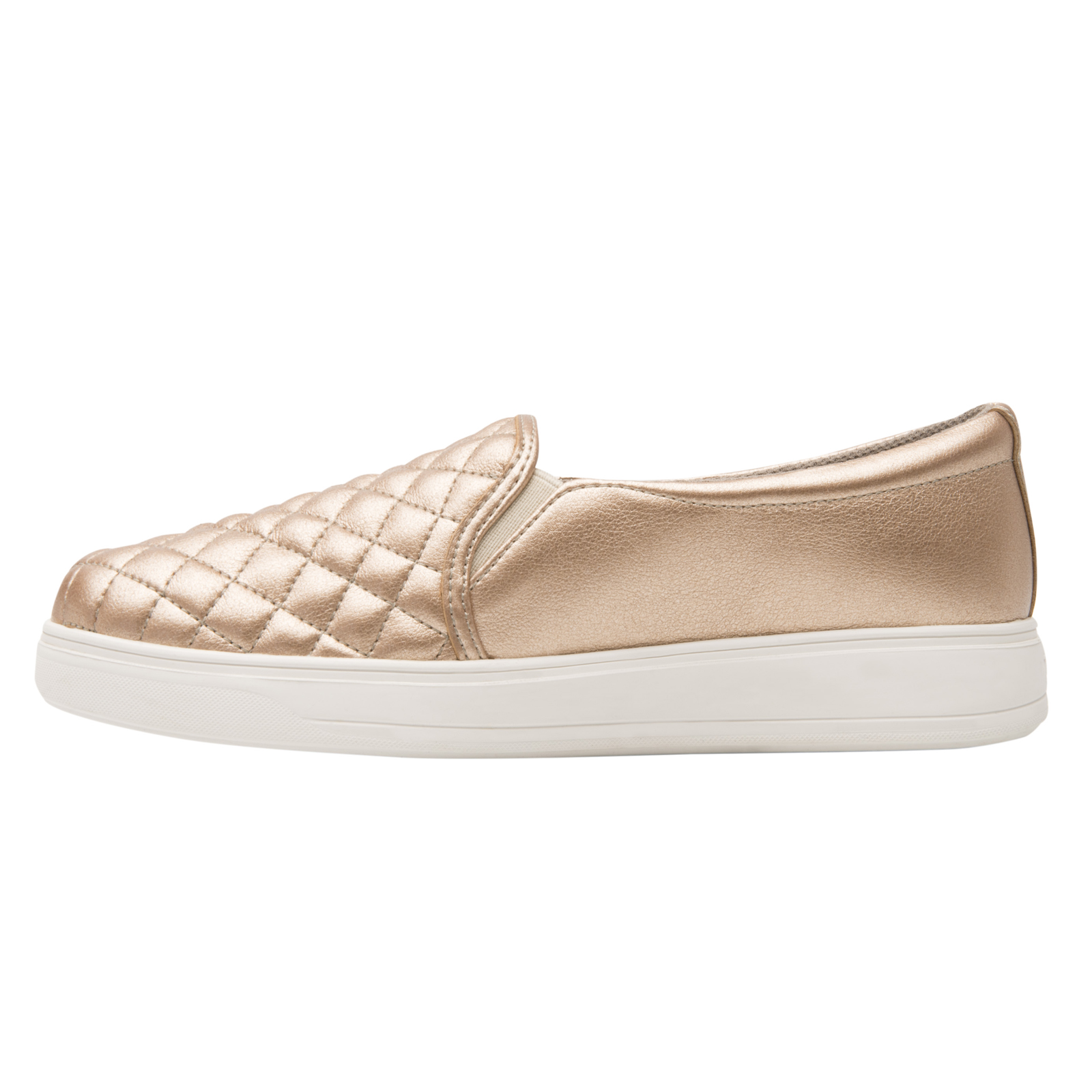 TENIS MODERNO PARA DAMA URBANO FLEXI 107705 ORO ORIGINALES