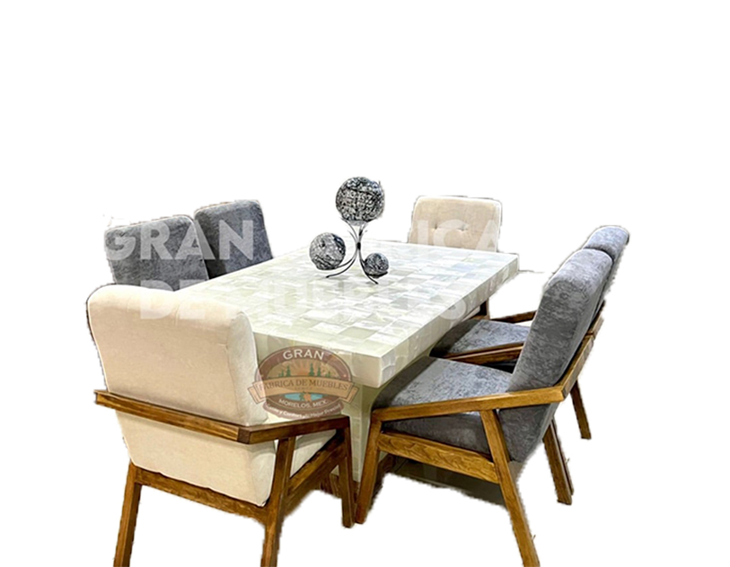 Comedor 6 Plazas B/C Onix 