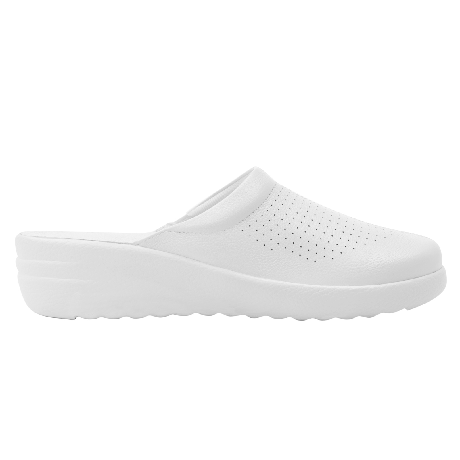 ZAPATOS FLEXI TIPO MULE MUJER 108603 BLANCO CÓMODOS ORIGINAL