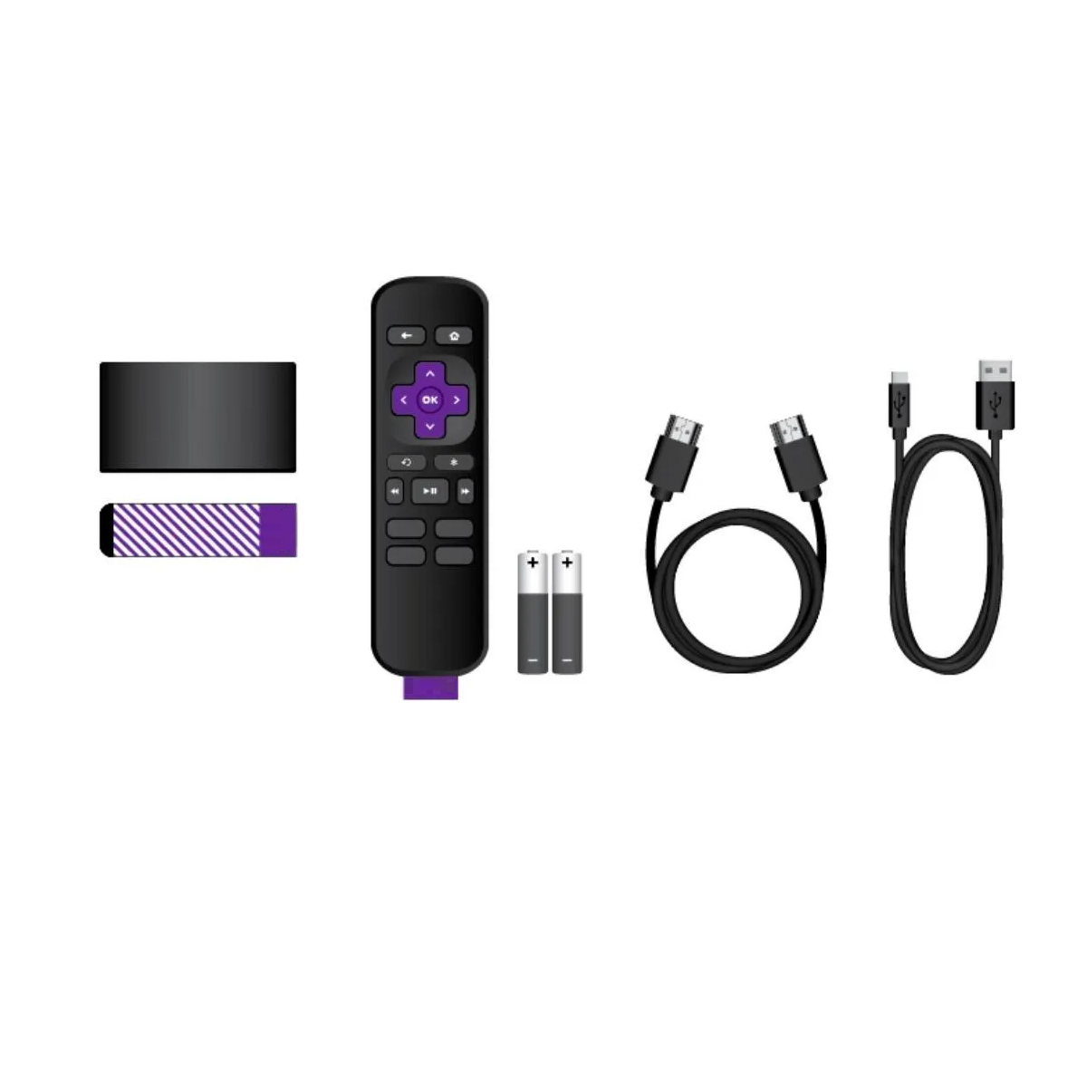 Roku Express 3930 estándar 32MB negro con 512MB de memoria RAM