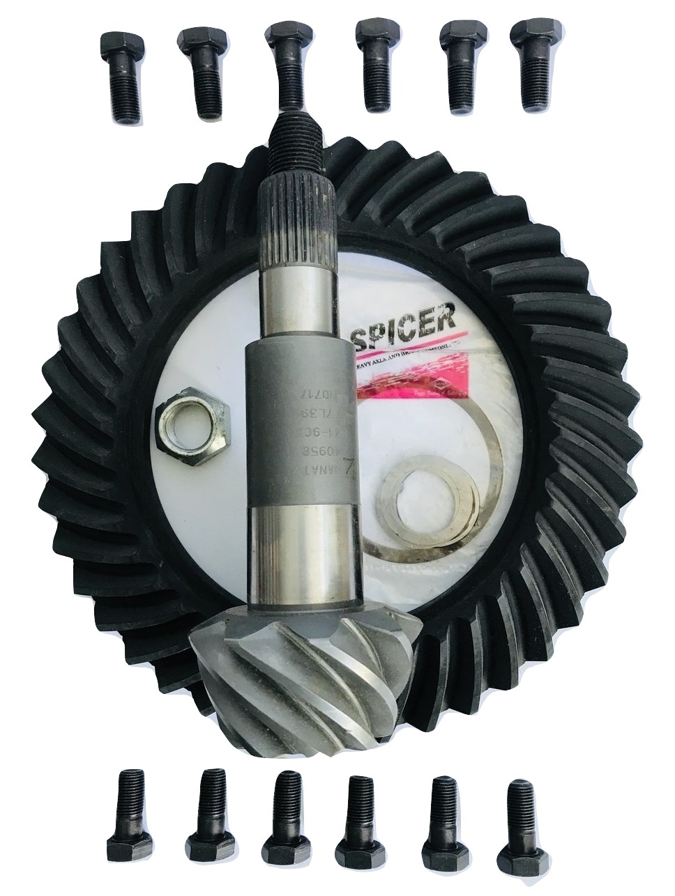 CORONA Y PIÑON PASO 41-9 DANA SPICER PARA FORD F350, C3500 RAM3500