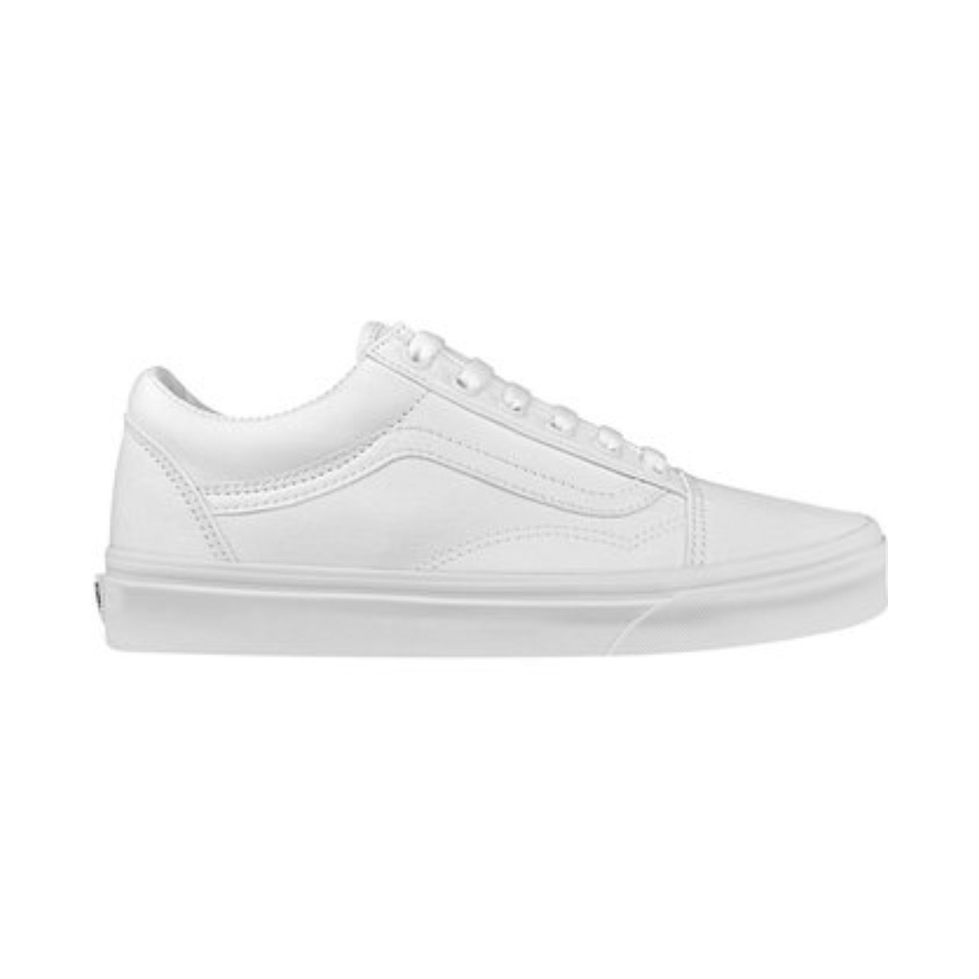 Tenis Vans Old Skool True White Unisex Blanco Originales 0D3HW00