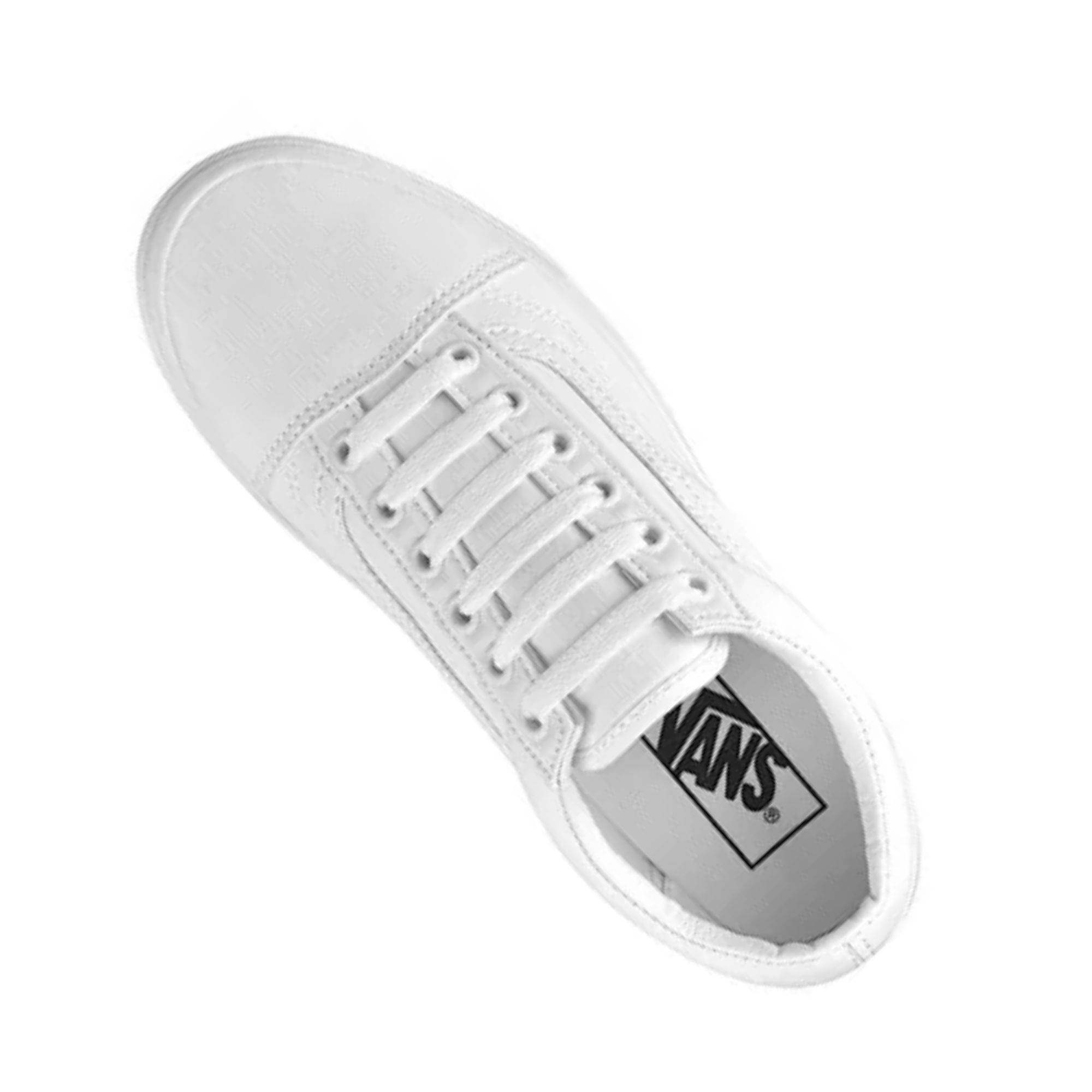 Tenis Vans Old Skool True White Unisex Blanco Originales 0D3HW00