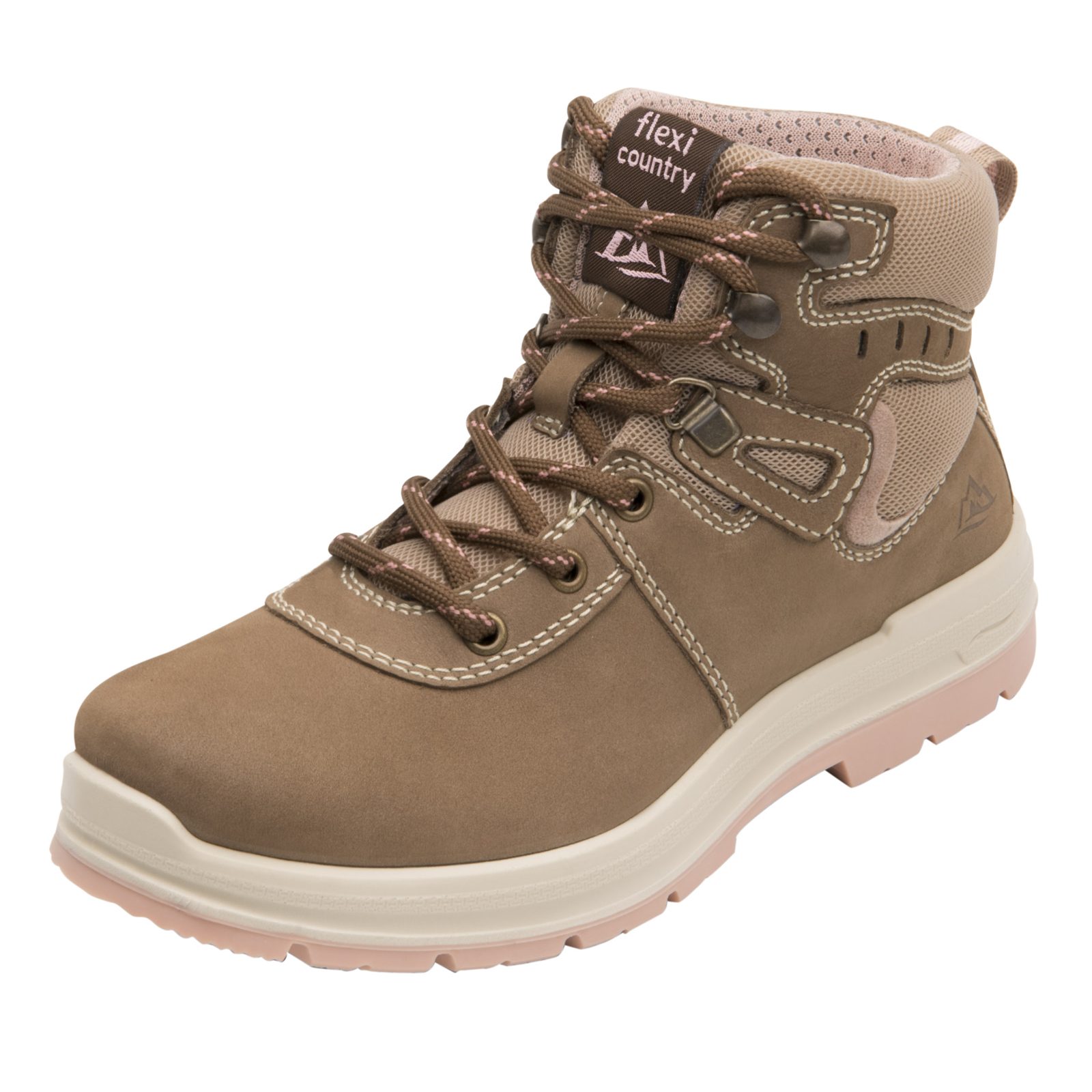 BOTINES URBANOS OUTDOORS DE DAMA FLEXI COUNTRY 116804 BEIGE
