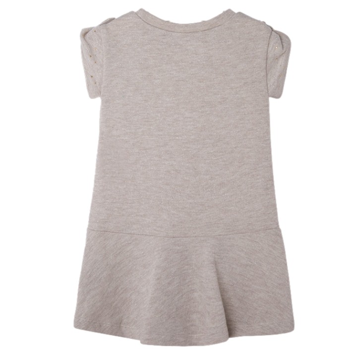 Vestido de niña manga corta con tachuelas para niña marca Mayoral