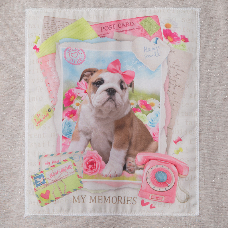 Vestido de niña manga corta con tachuelas para niña marca Mayoral