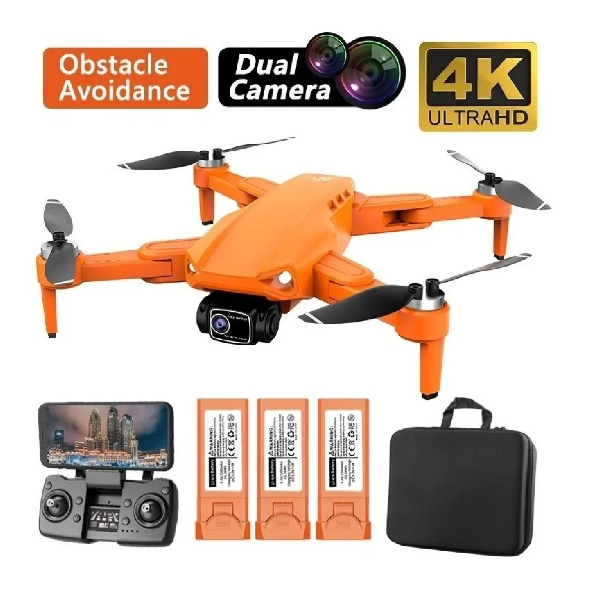 Mini Drone Con Cámara 4k Y Gps Profesional