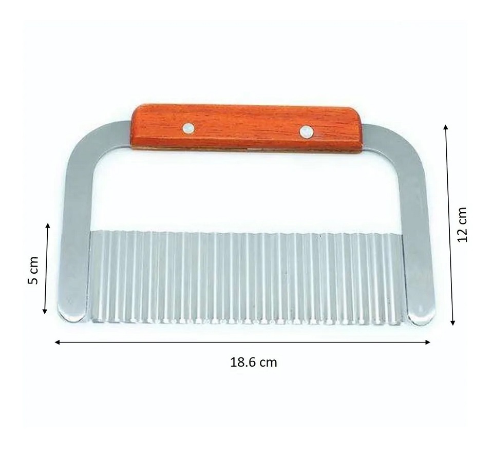 Juego 2 Cortadores Jabón Artesanal En Barra Ondulado Y Liso