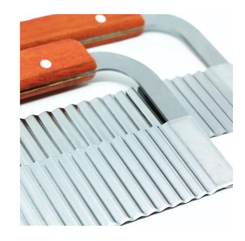 Juego 2 Cortadores Jabón Artesanal En Barra Ondulado Y Liso