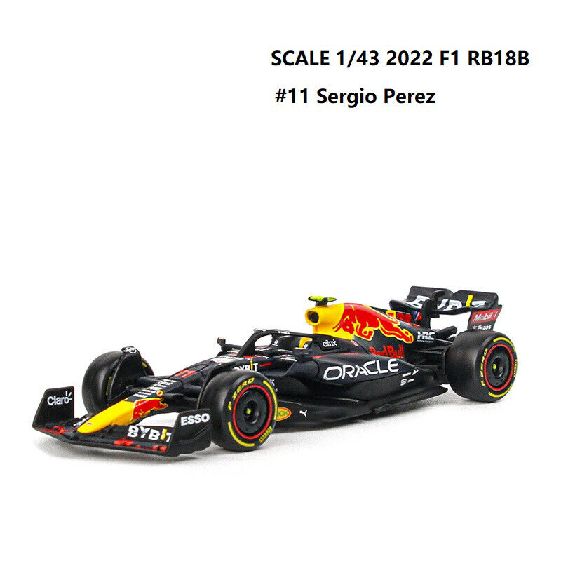 Carro a escala F1 RedBull Sergio Checo Pérez Formula 1