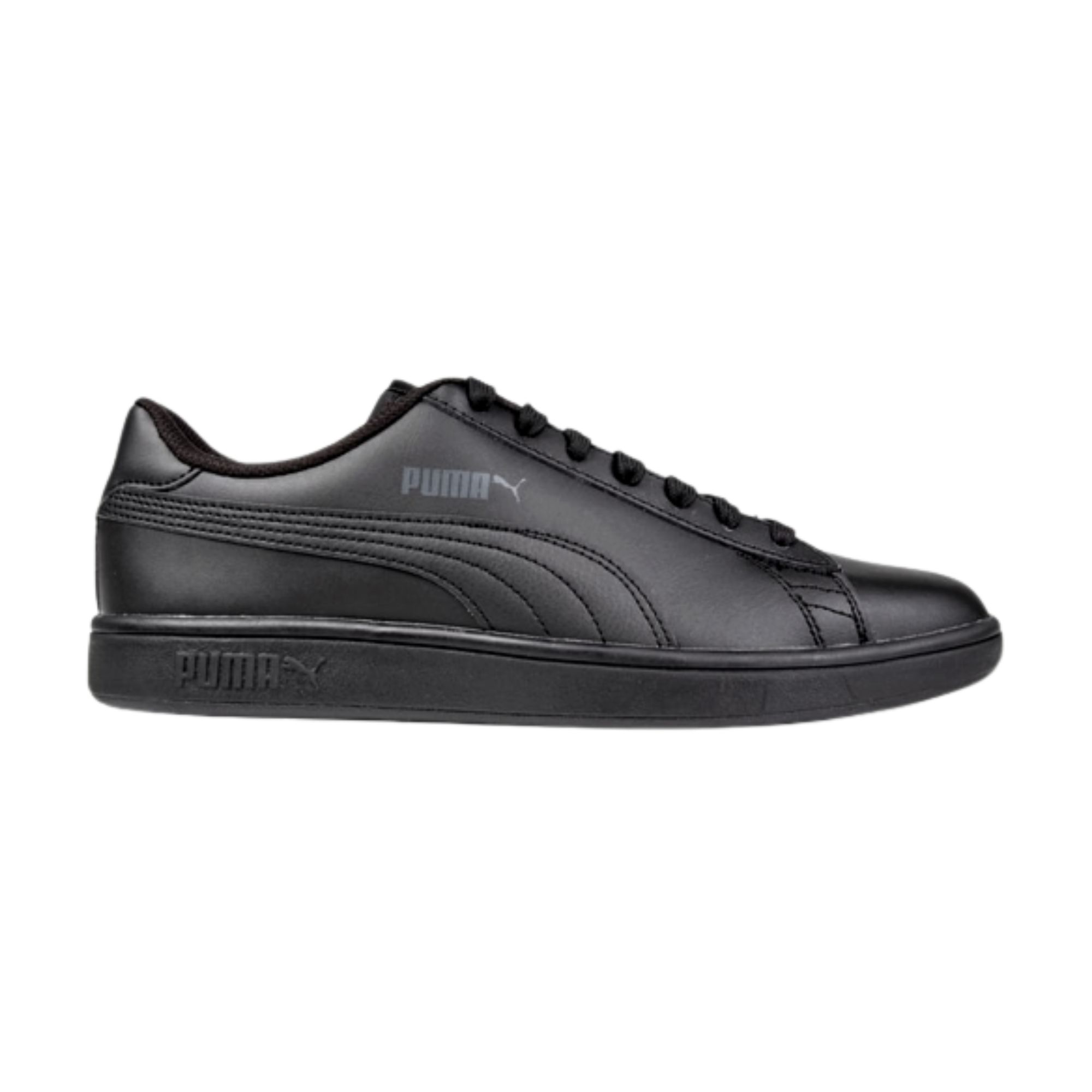 Tenis Puma Smash V2 L Negro Junior Originales 36517001