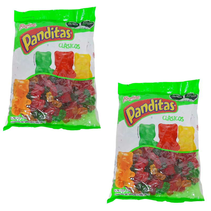 2 Pack - Gomitas Gomilocas Panditas 1 Kg