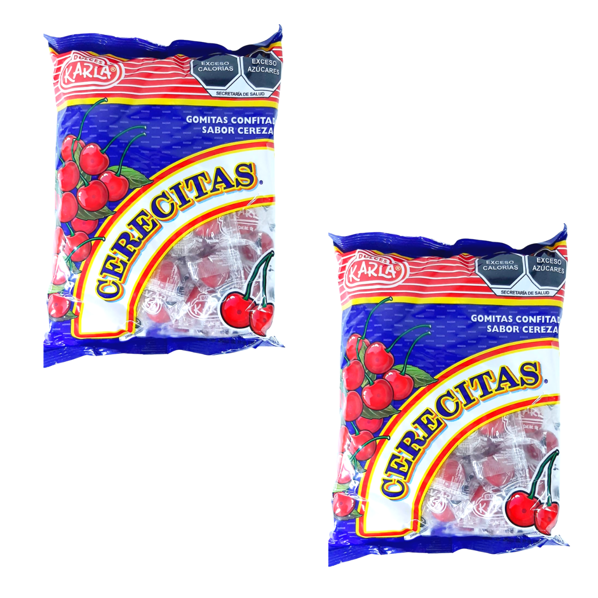 2 Pack - Caramelo Cerecitas 60 Piezas