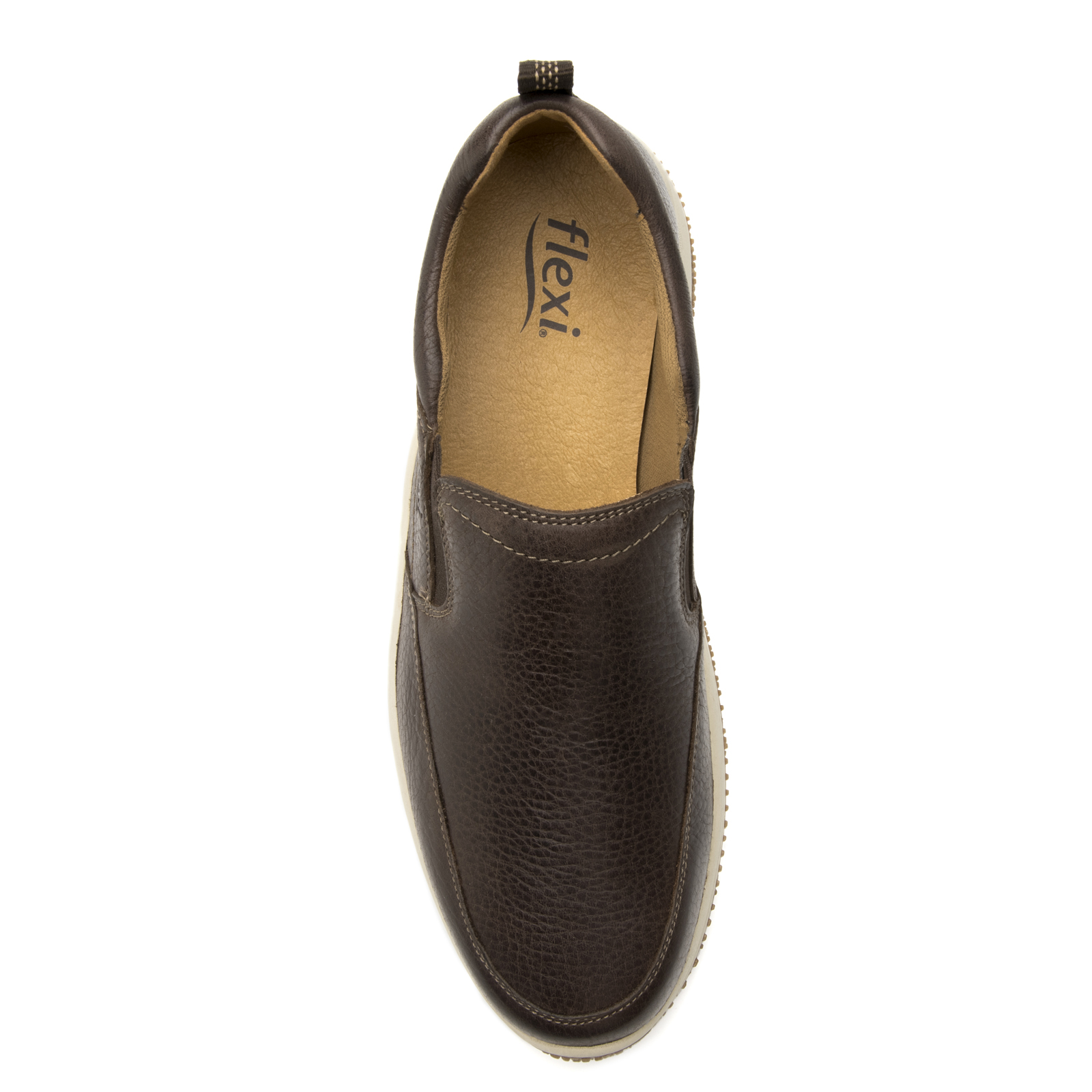 Mocasines Urbanos Flexi Caballero Slip On 410703 Chocolate