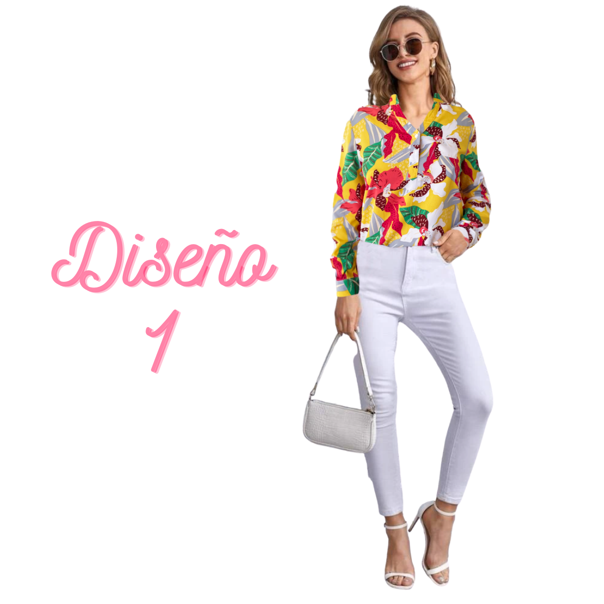 Camisas Mujer Blusa Elegante O Casual Dama Manga Larga Trend