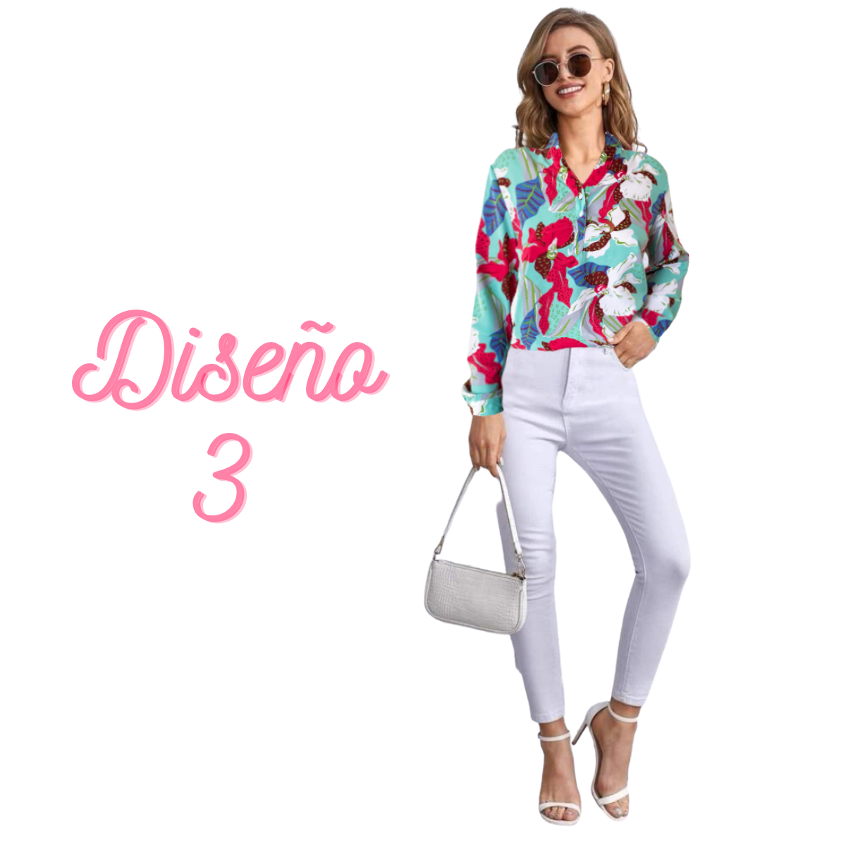 Camisas Mujer Blusa Elegante O Casual Dama Manga Larga Trend