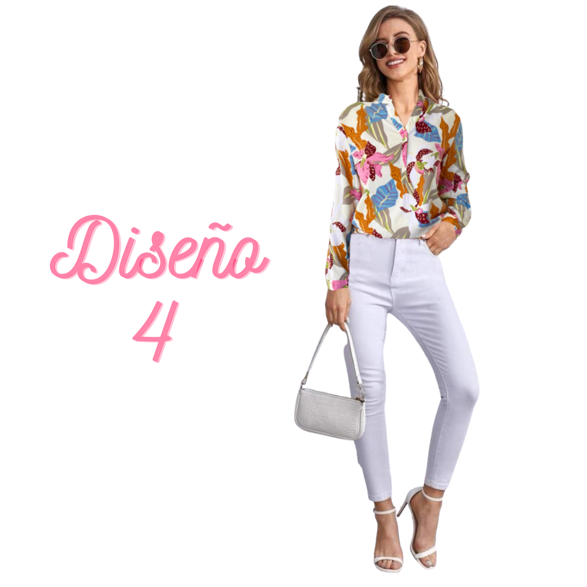 Camisas Mujer Blusa Elegante O Casual Dama Manga Larga Trend