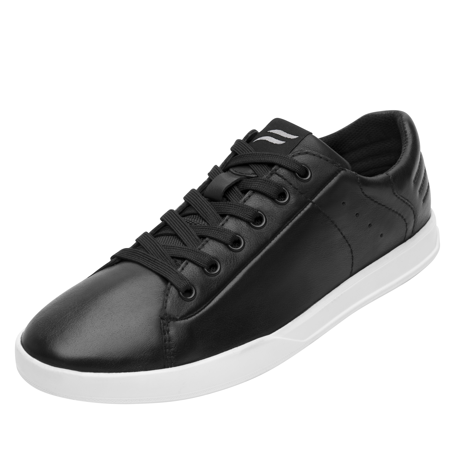Tenis Clásicos Hombre De Piel Urbanos Flexi 412402 Black