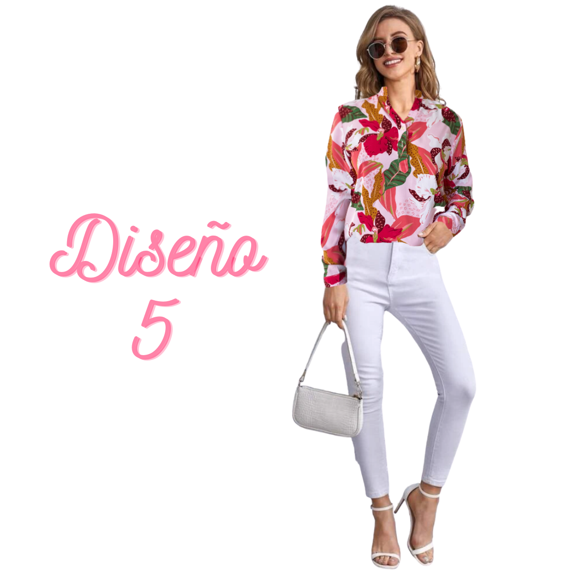 Camisas Mujer Blusa Elegante O Casual Dama Manga Larga Trend