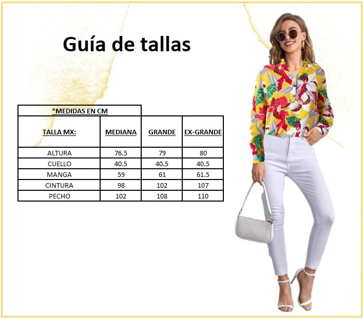 Camisas Mujer Blusa Elegante O Casual Dama Manga Larga Trend