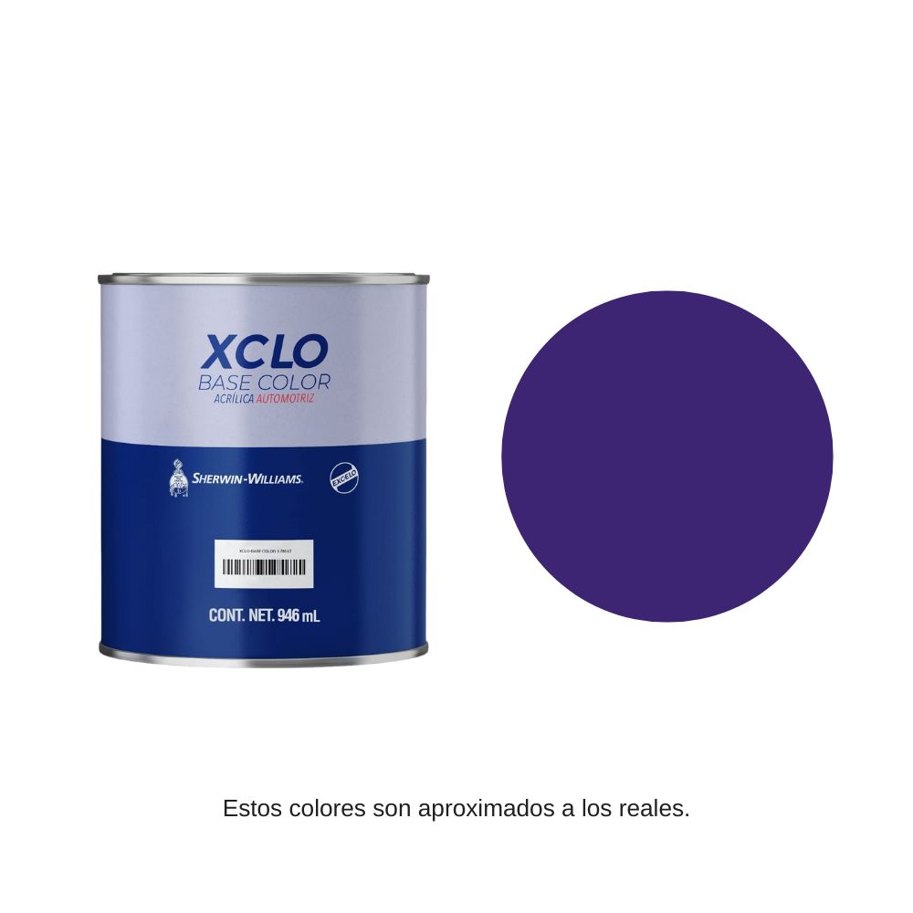 Base Color XCLO Violeta 946 Ml Sherwin Williams 32402410