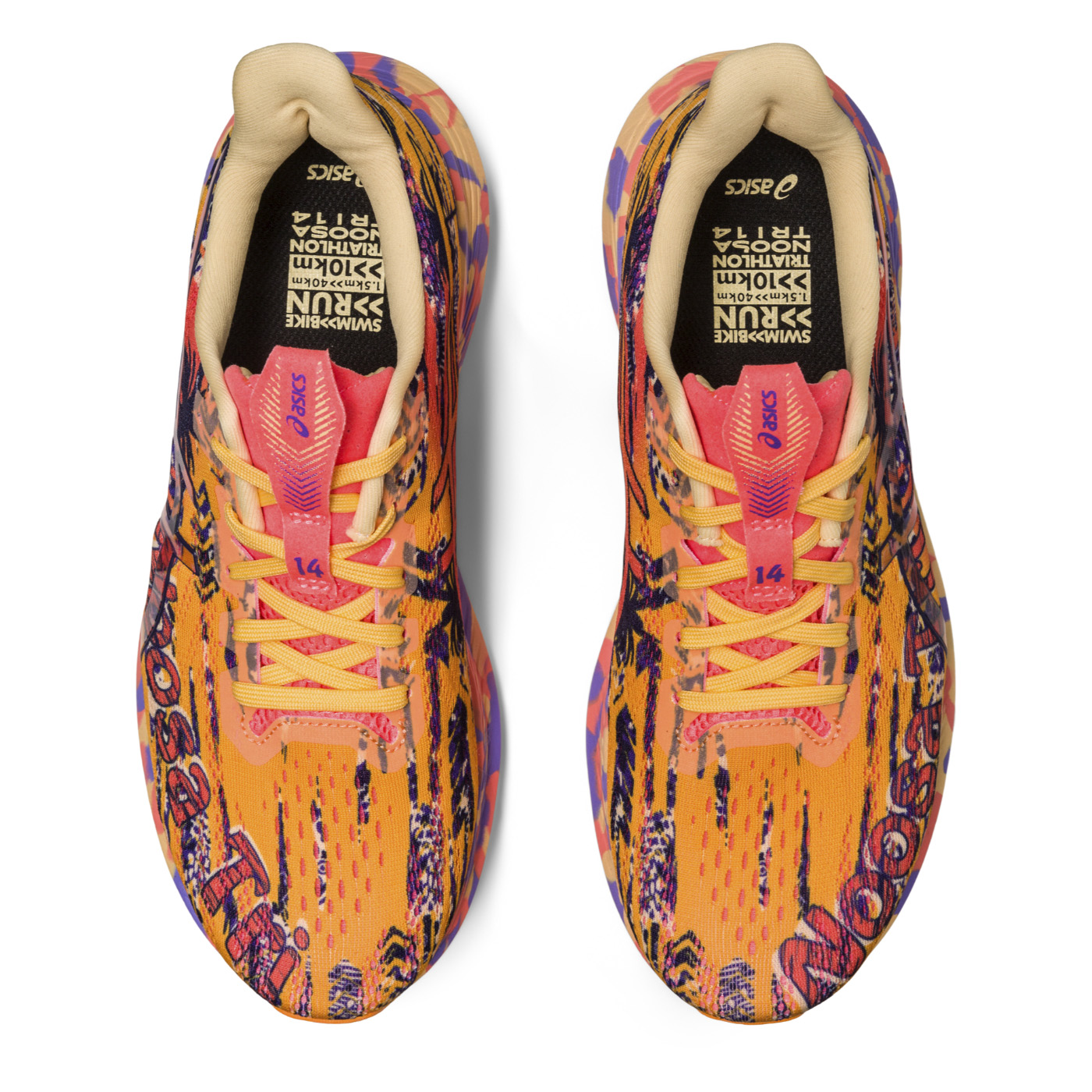 TENIS ASICS MUJER ROSA NOOSA TRI 14 STANDARD 1012B208.800.