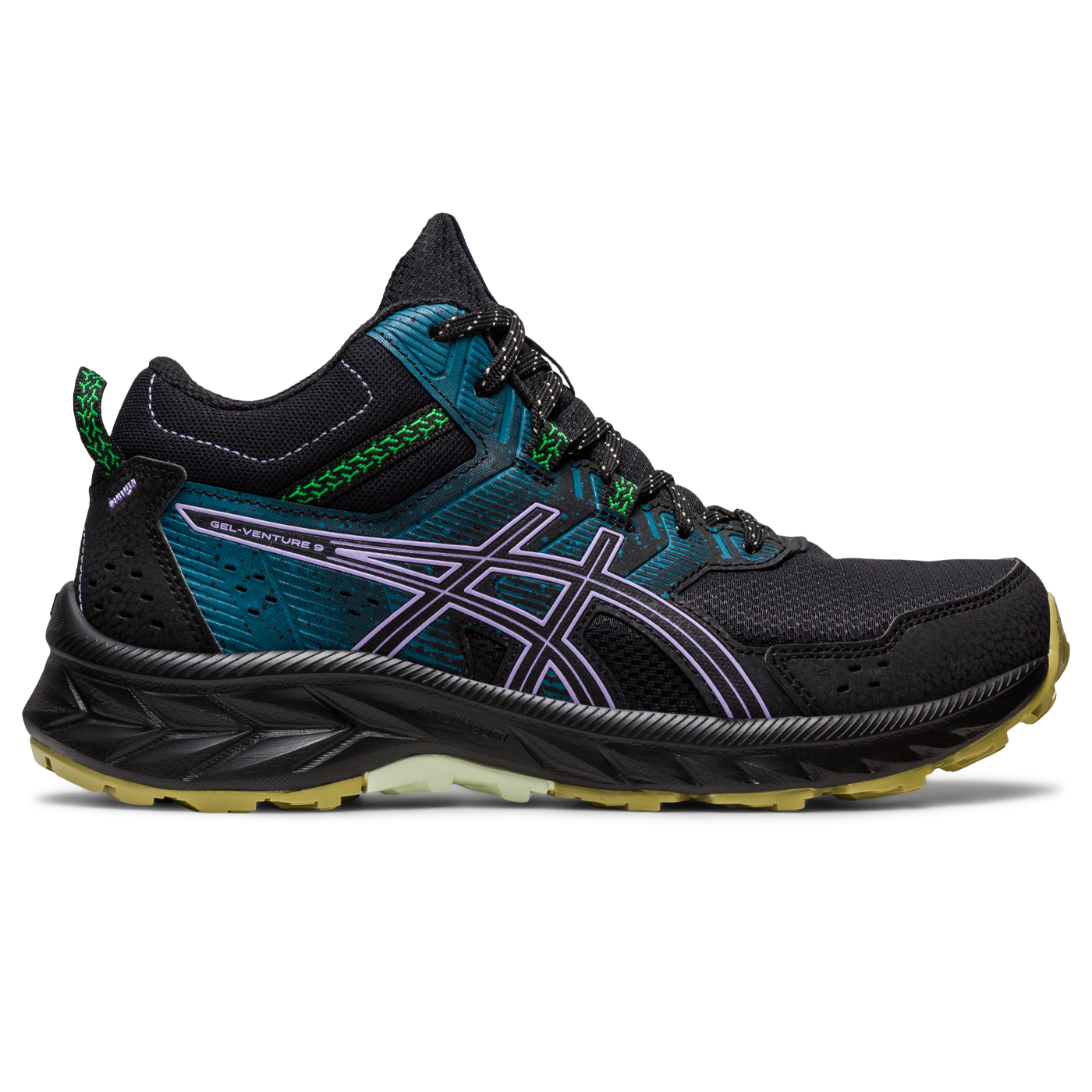 TENIS ASICS MUJER NEGRO GEL-VENTURE 9 MT STANDARD 1012B315.001