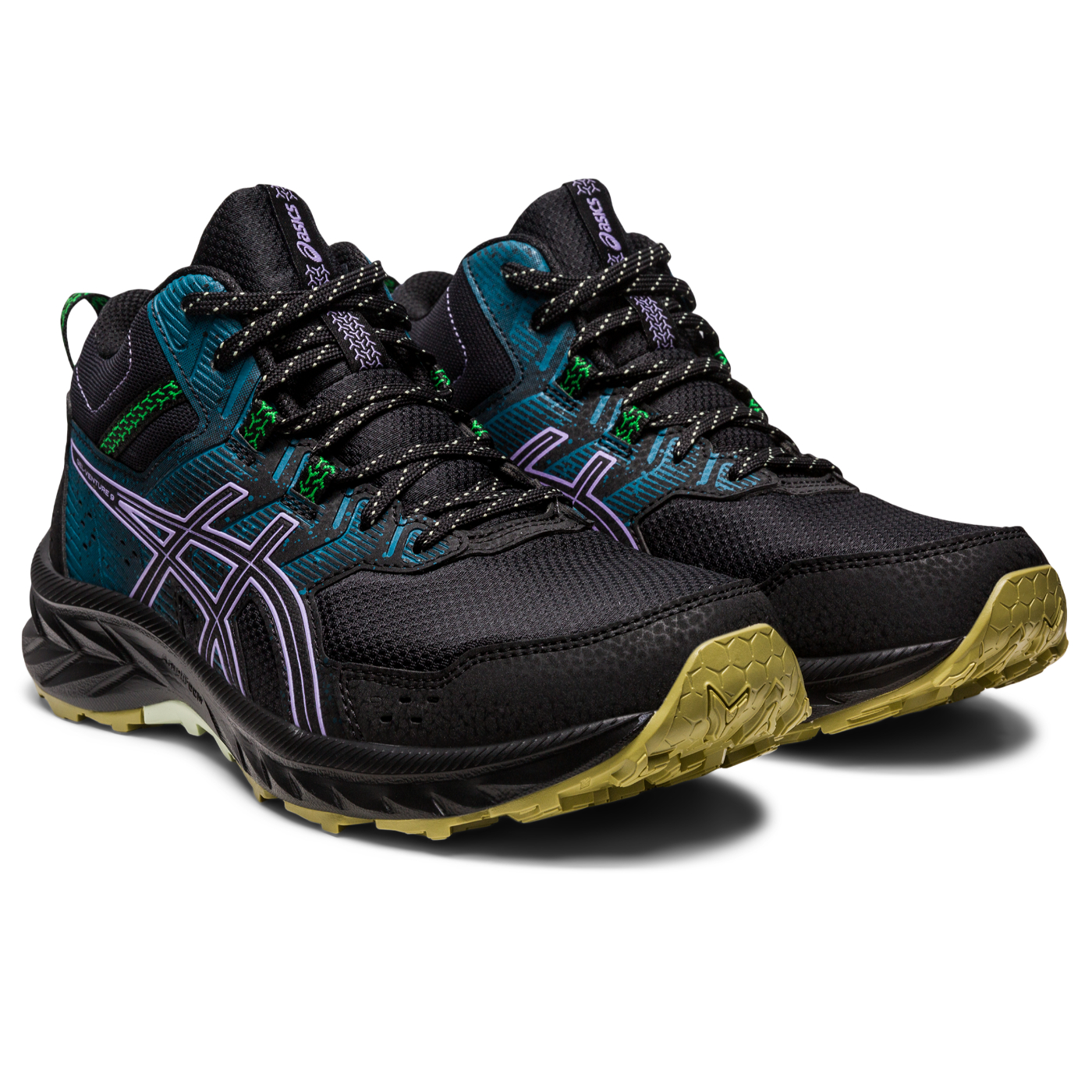 TENIS ASICS MUJER NEGRO GEL-VENTURE 9 MT STANDARD 1012B315.001