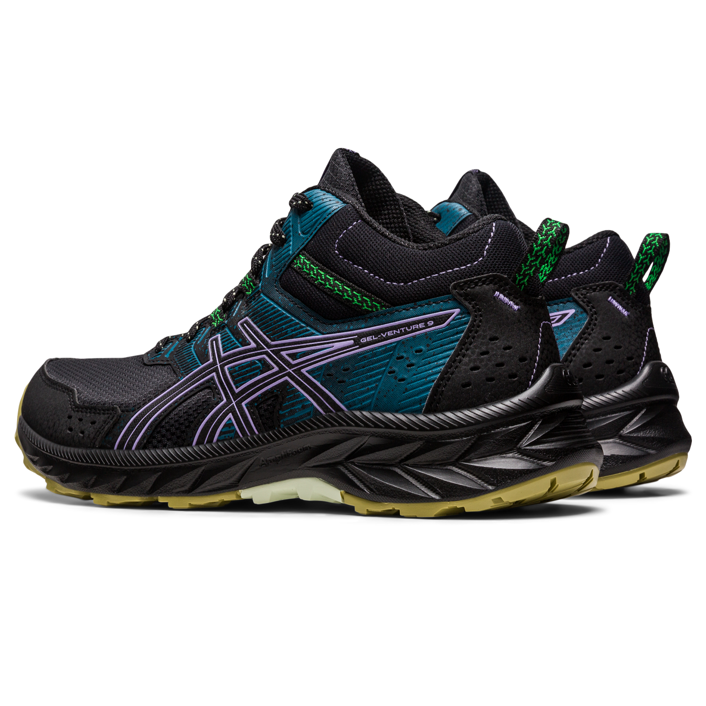 TENIS ASICS MUJER NEGRO GEL-VENTURE 9 MT STANDARD 1012B315.001