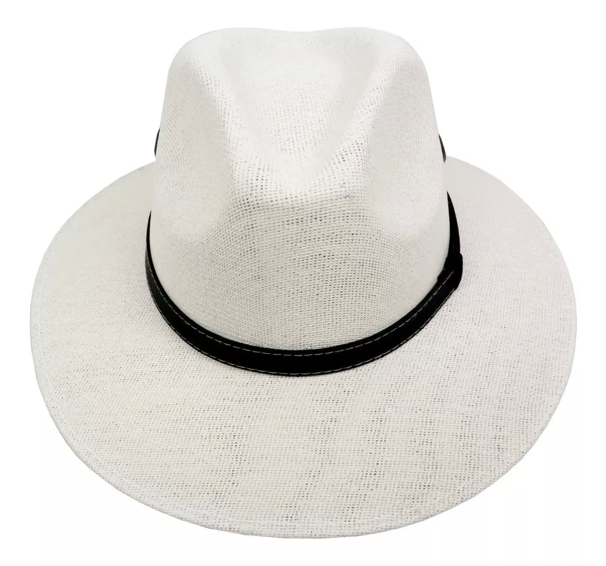 Sombrero Unisex Indiana Yute Ojillo Fresco y Ligero Playa Blanco 216