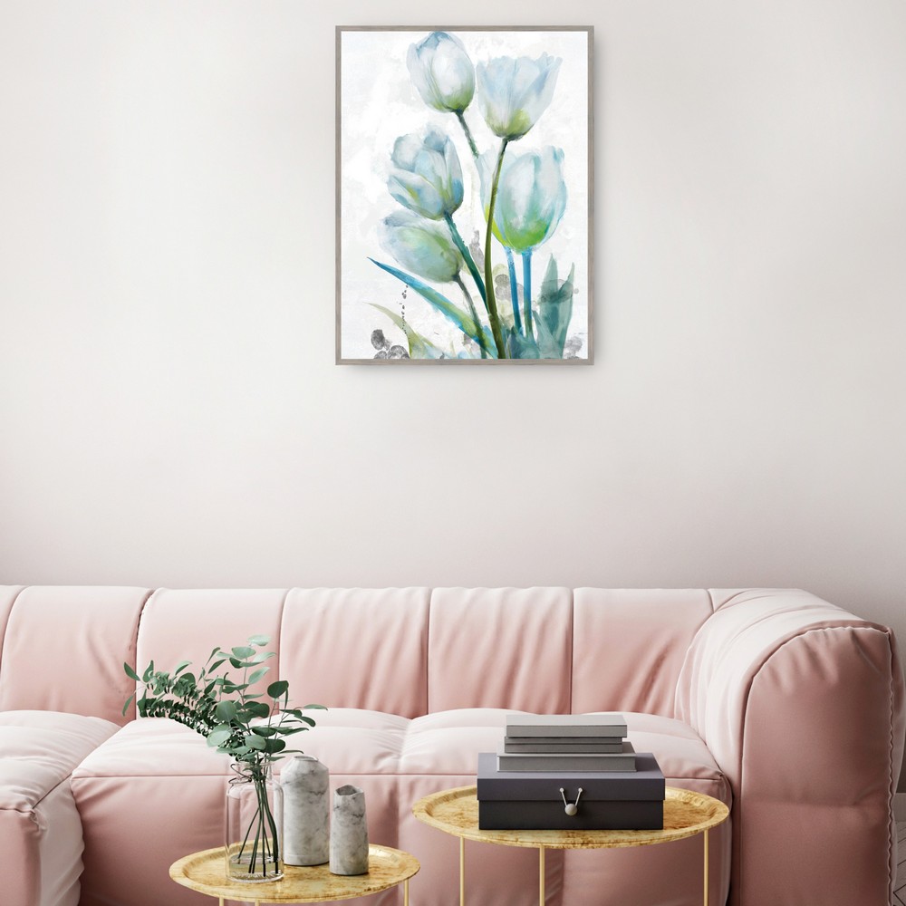 Cuadro Decorativo - Recolección de tulipanes I 107 cm x 81 cm