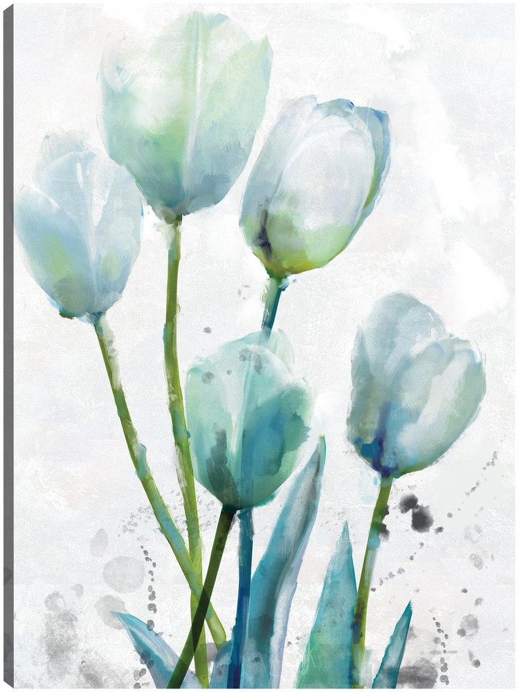 Cuadro Decorativo - Encuentro de tulipanes II 102 cm x 76 cm
