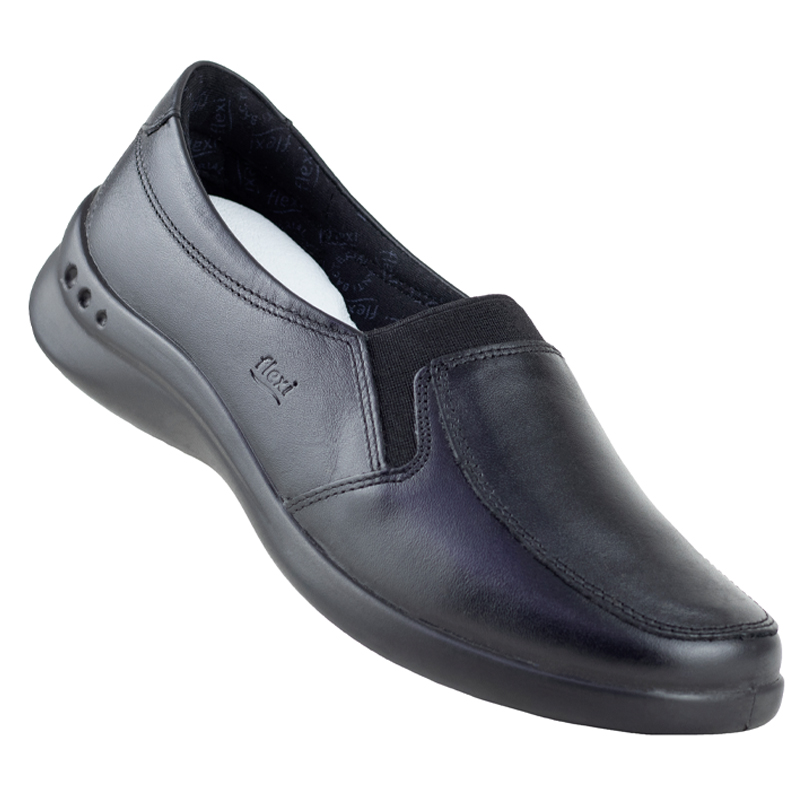 FLEXI DAMA ZAPATOS COMODOS 48302 NEGRO MARCA ORIGINAL