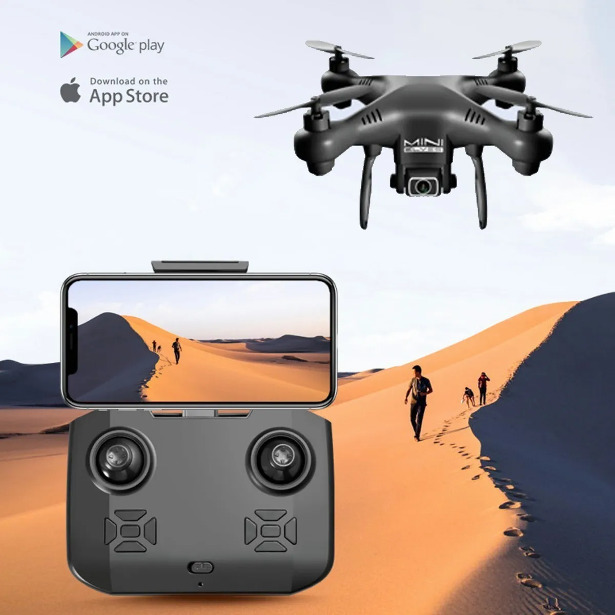 Mini Dron Camara 4k,con Cámara Gran Angular Mini Drone Quadcopter