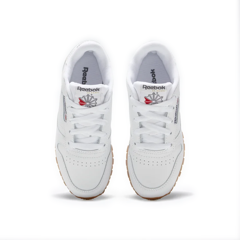 Tenis para niño | Deportivo | Reebok Classic Leather | Blanco | AR1148