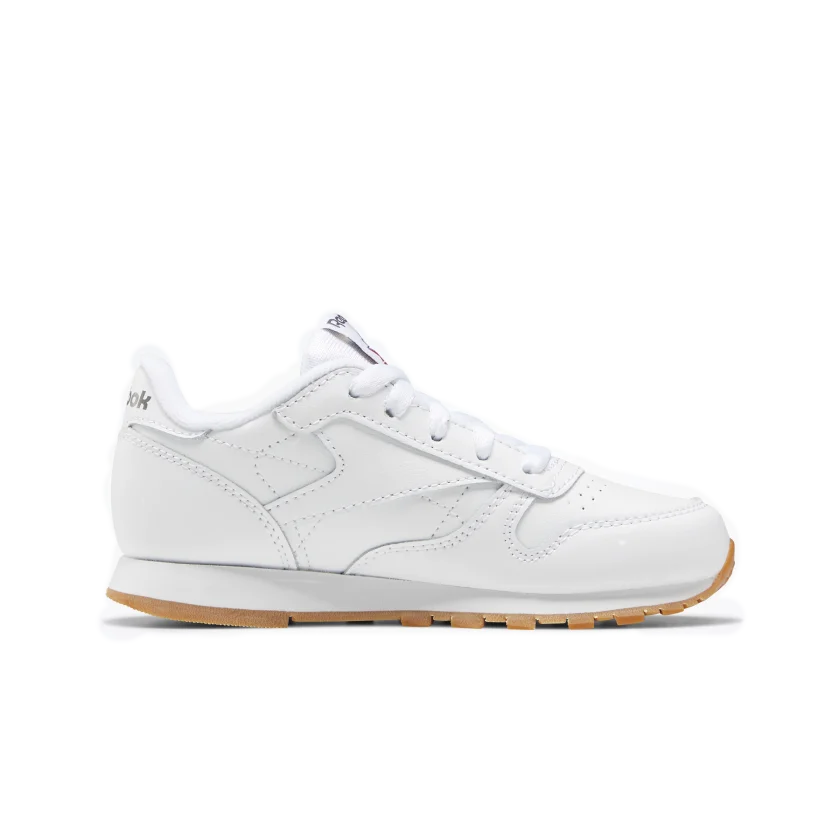 Tenis para niño | Deportivo | Reebok Classic Leather | Blanco | AR1148