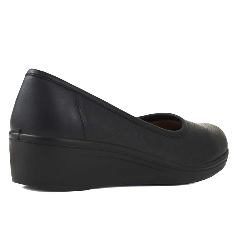 ZAPATO ESTILO FLAT MARCA FLEXI CASUAL DE DAMA 45602 NEGRO ORIGINAL