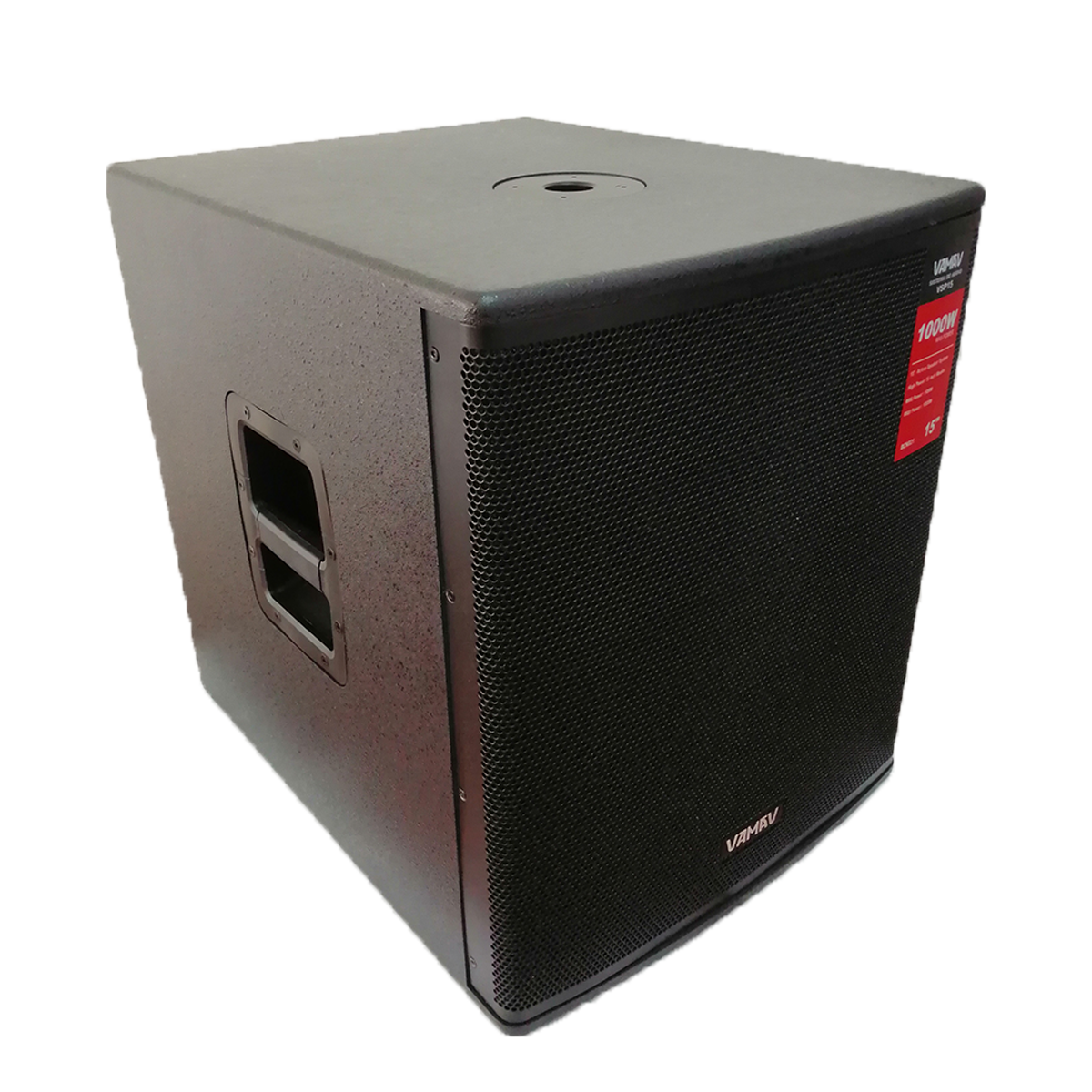 Subwoofer Activo VAMAV Vsp15  500 W Rms 15 Pulgadas 
