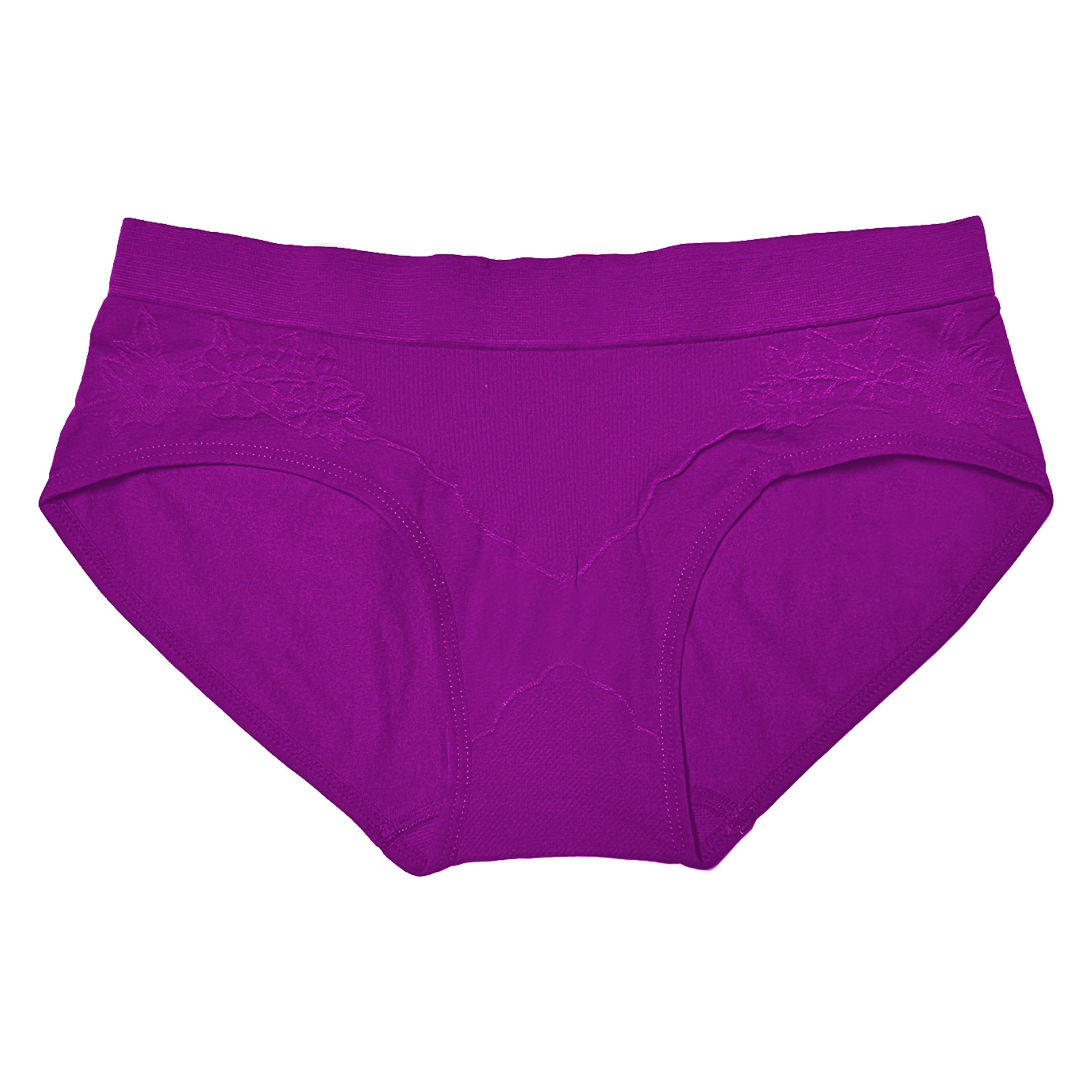 6 Pantaletas Corte Frances Pack con 6 Diferentes Colores