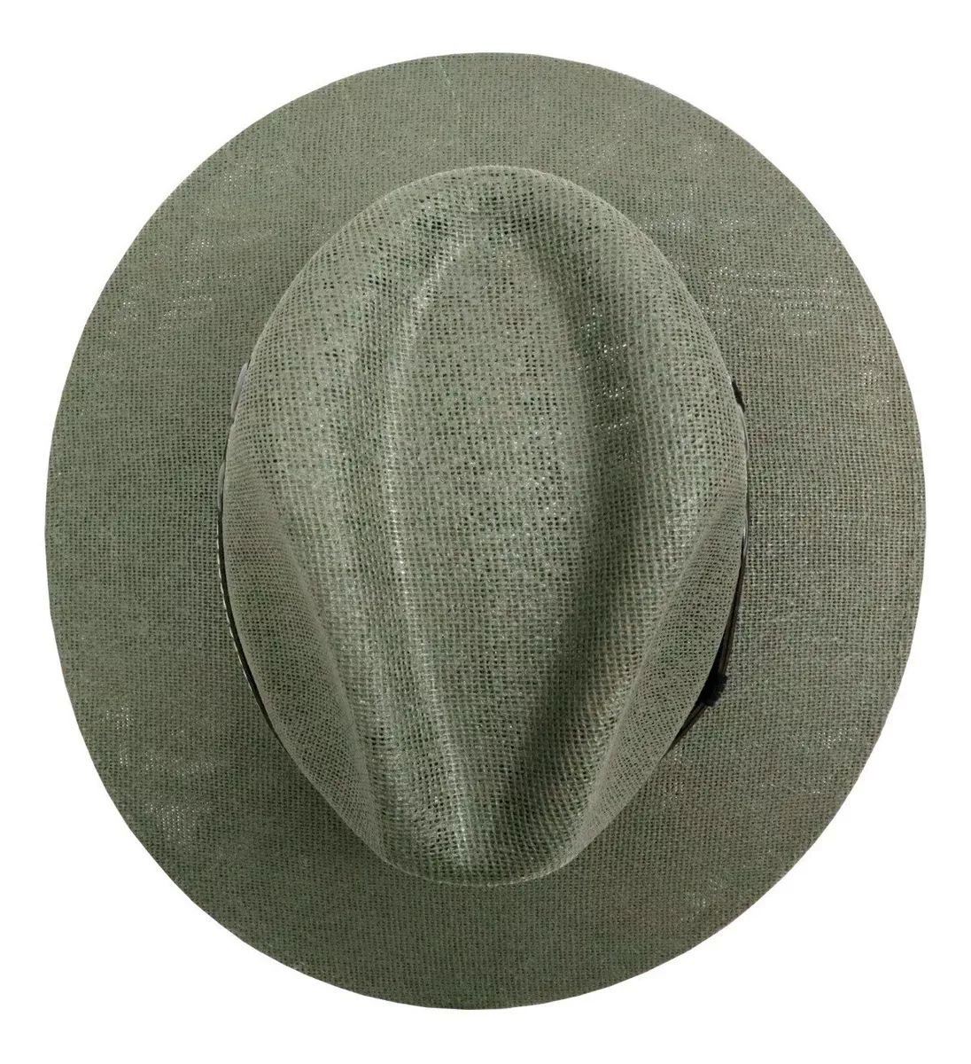 Sombrero Unisex Indiana Yute Ojillo Hombre Mujer Fresco y Ligero Playa Verde 216
