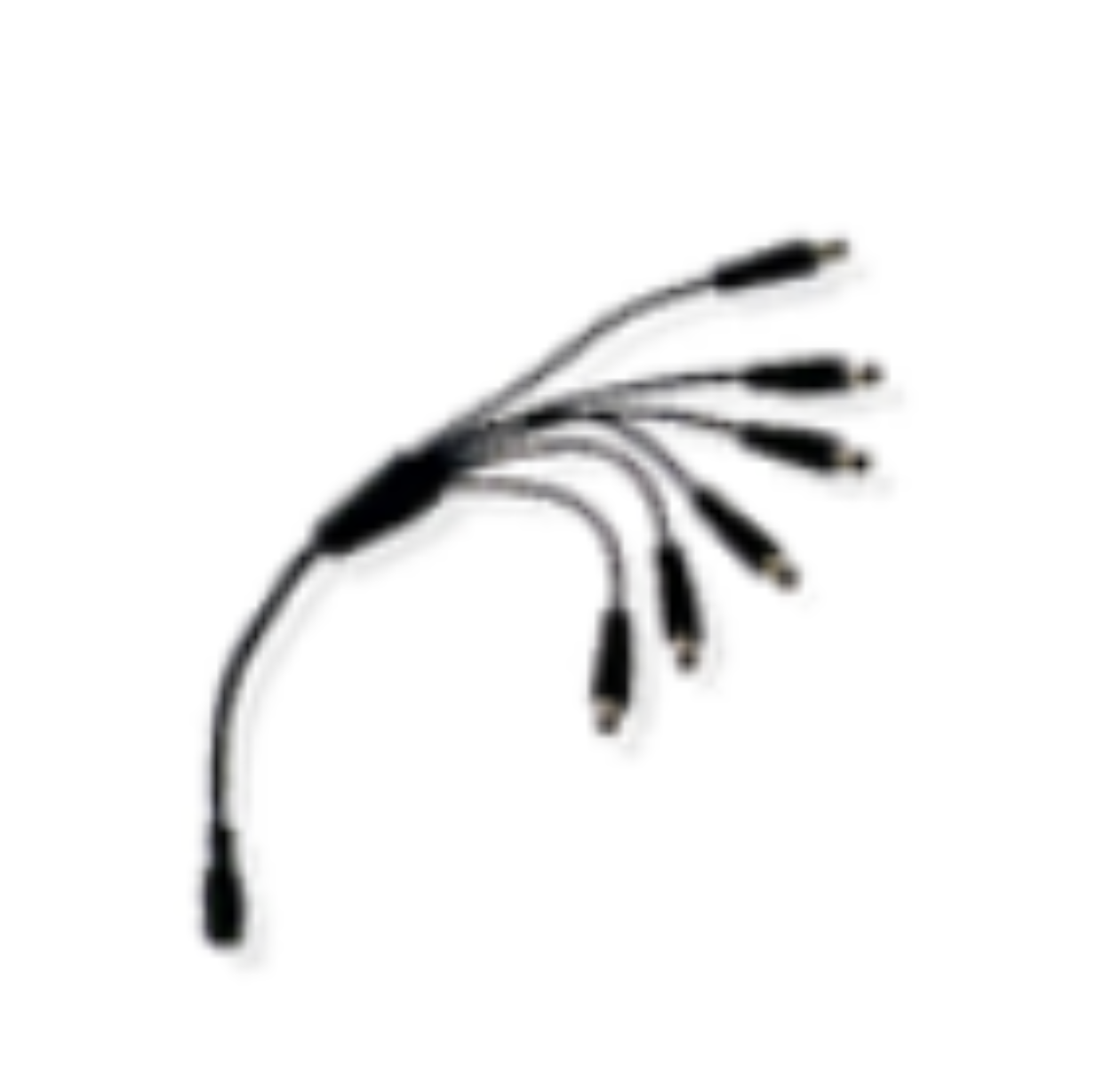 Distribuidor Tipo Pulpo de 1 a 6 canales ideal para alimentación de cámaras de CCTV ENS-DC16 