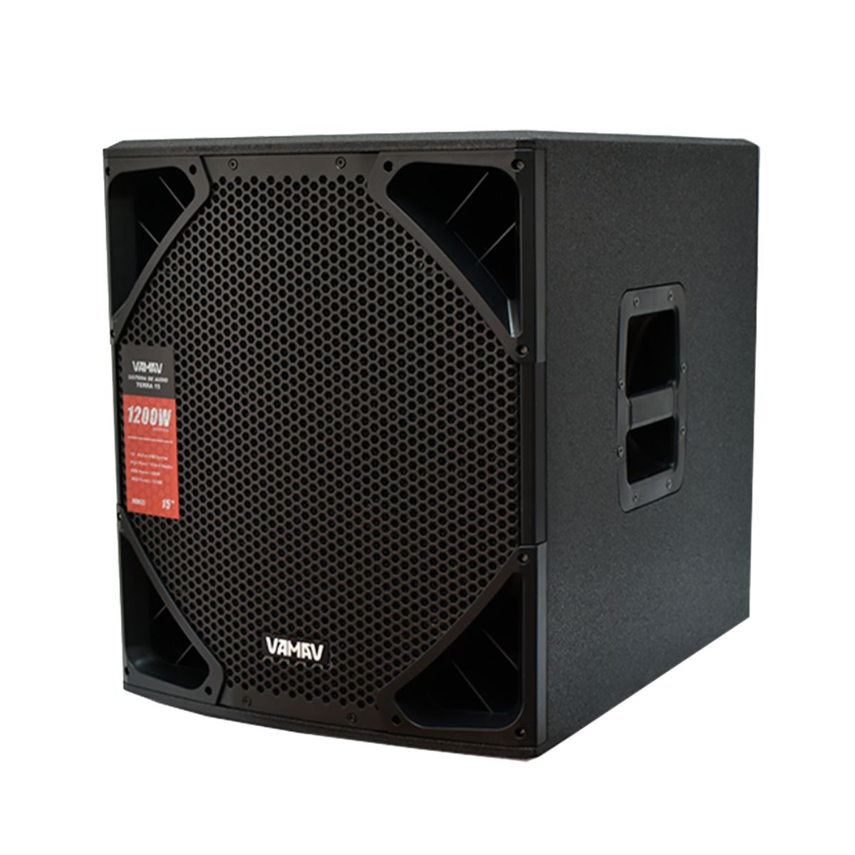 Subwoofer Amplificado Vamav Terra 15 Con 600 W Rms
