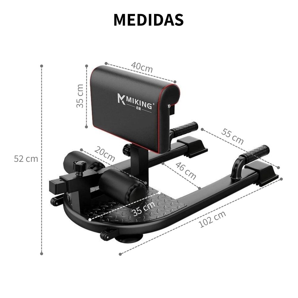 Banco Silla de Sentadillas Squads Profesional Piernas 102 cm