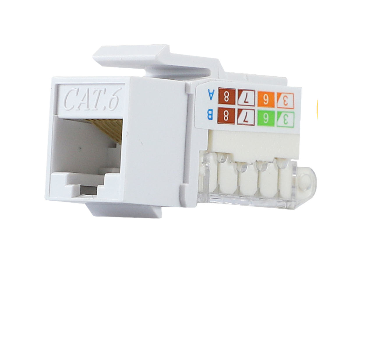 Conector Modular Conector Modular Jack RJ45 Serie PRO Cat6 compatible con placas ENSON ...