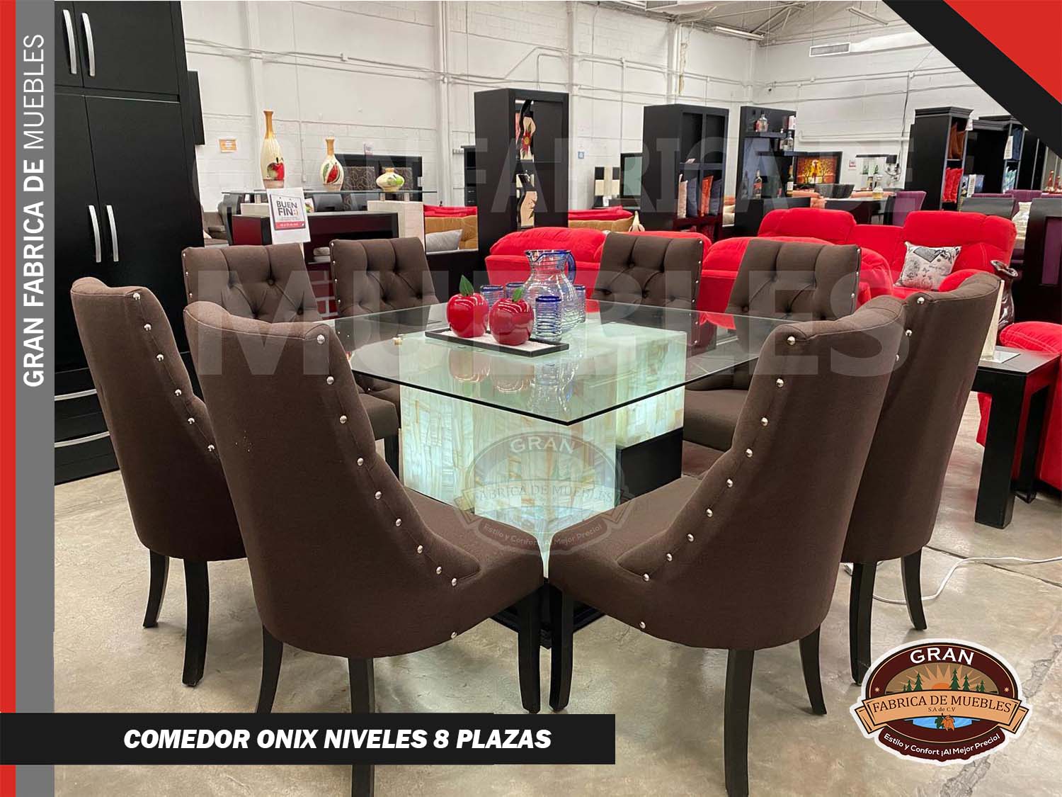 Comedor Onix Niveles 8 plazas