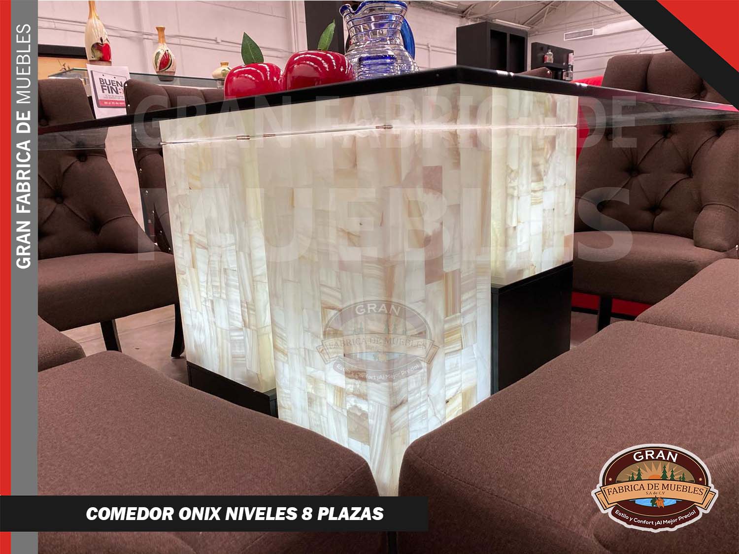 Comedor Onix Niveles 8 plazas