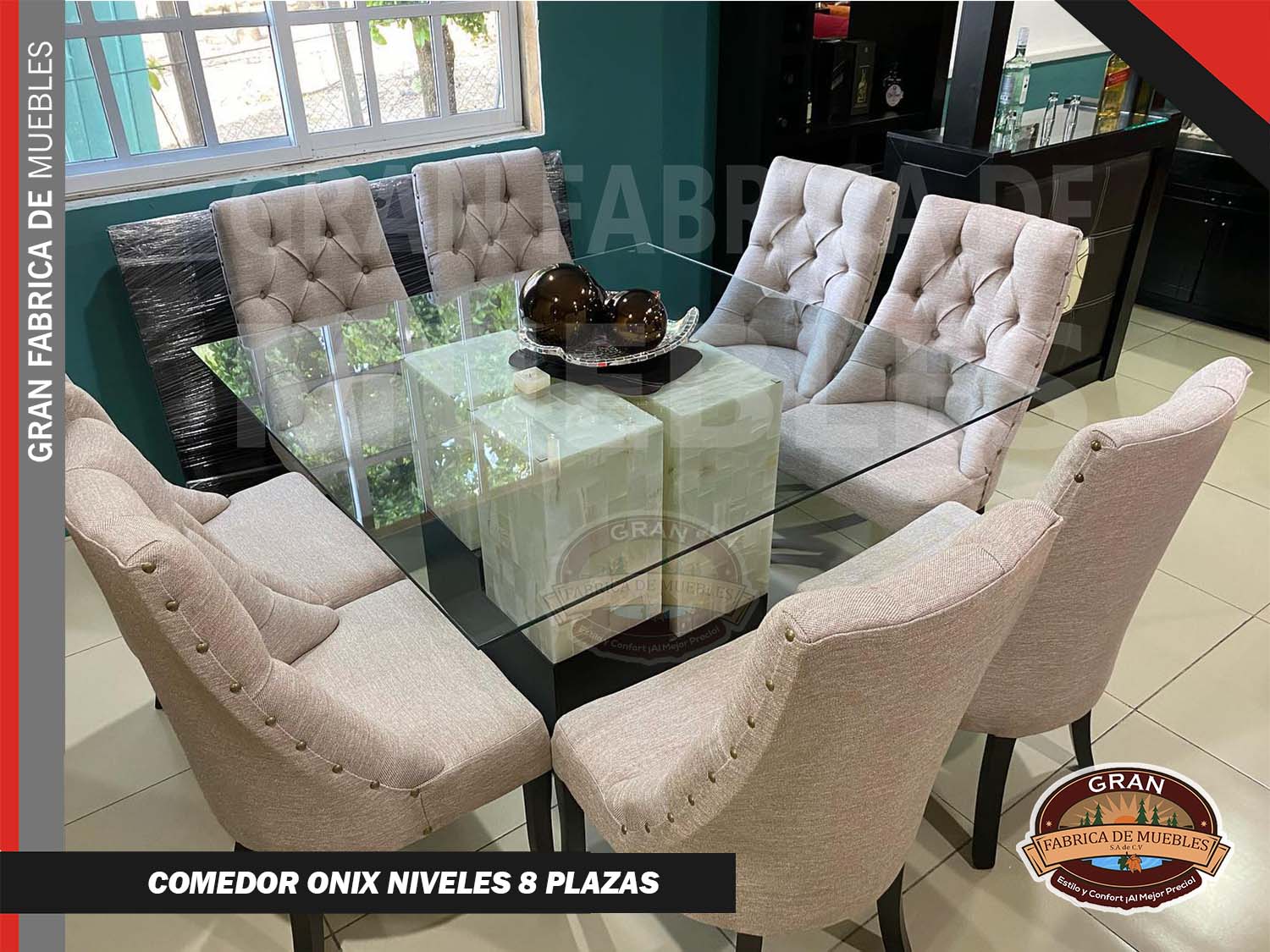 Comedor Onix Niveles 8 plazas