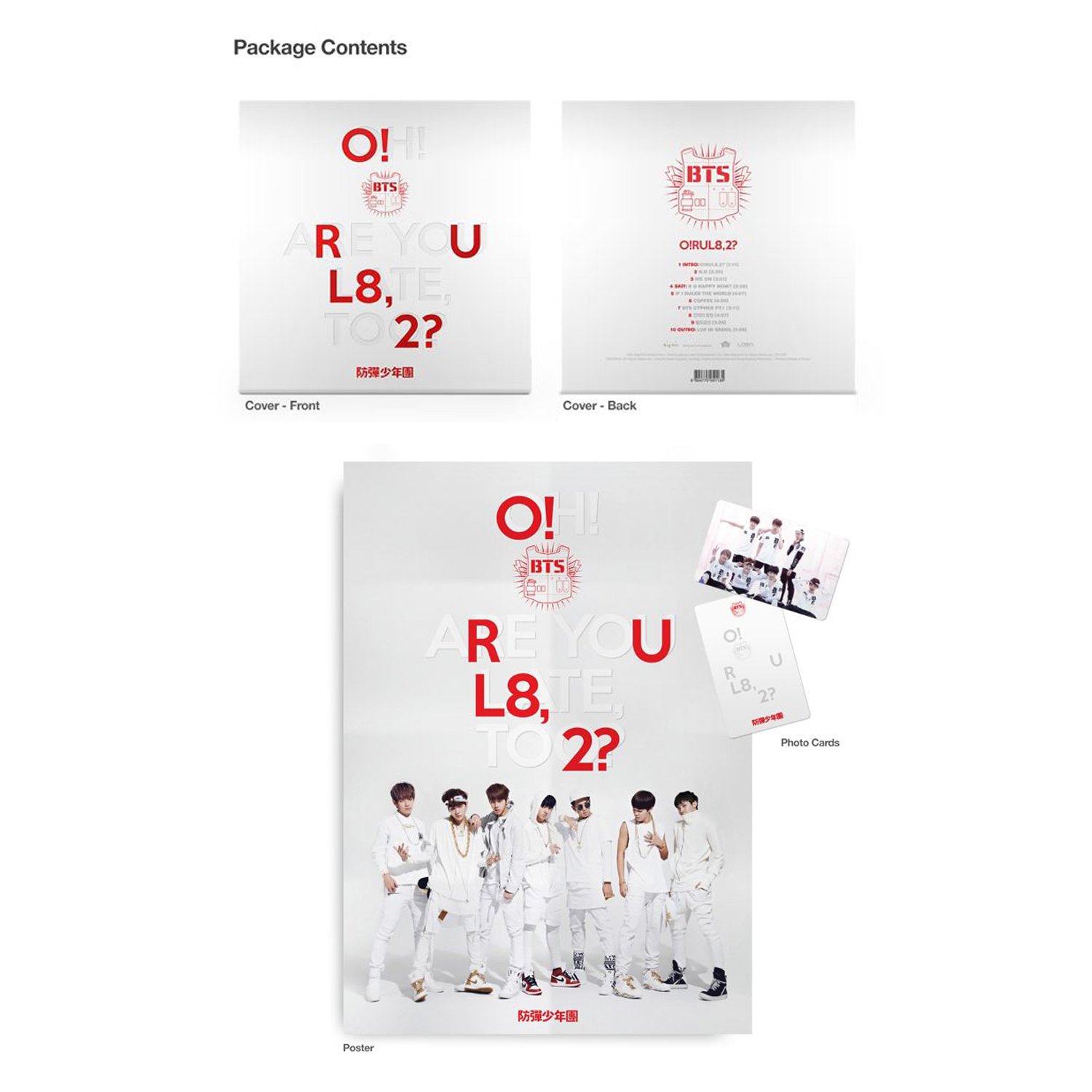 BTS - O!RUL8,2? Oh! Are you late, too? (Mini Album Vol. 1)