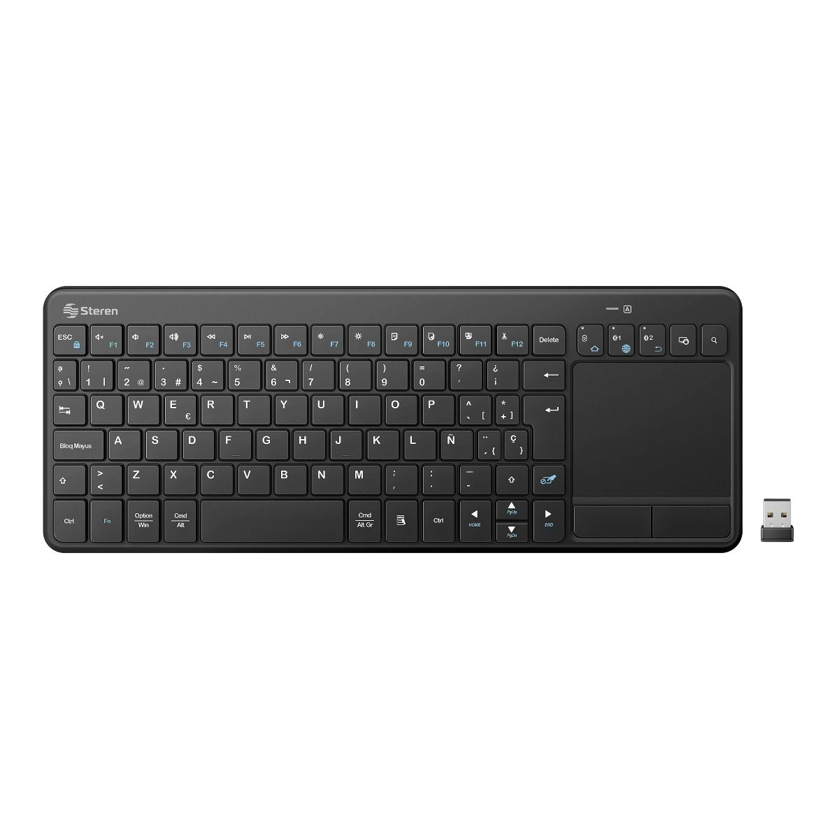 Mini Teclado Bluetooth RF Touchpad Multiequipo Steren