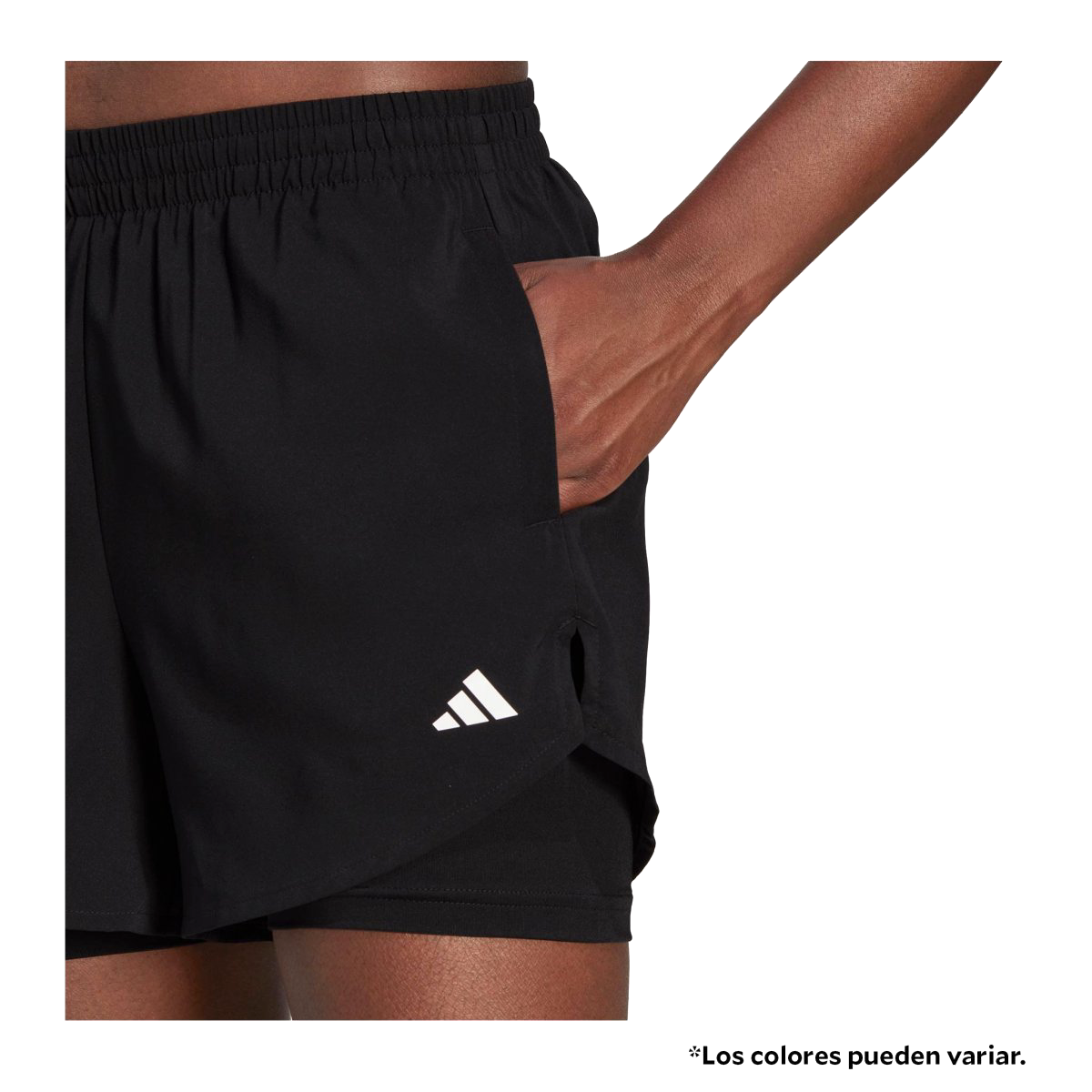 Short | Mujer | adidas Aeroready Minimal 2 en 1 | HN1044